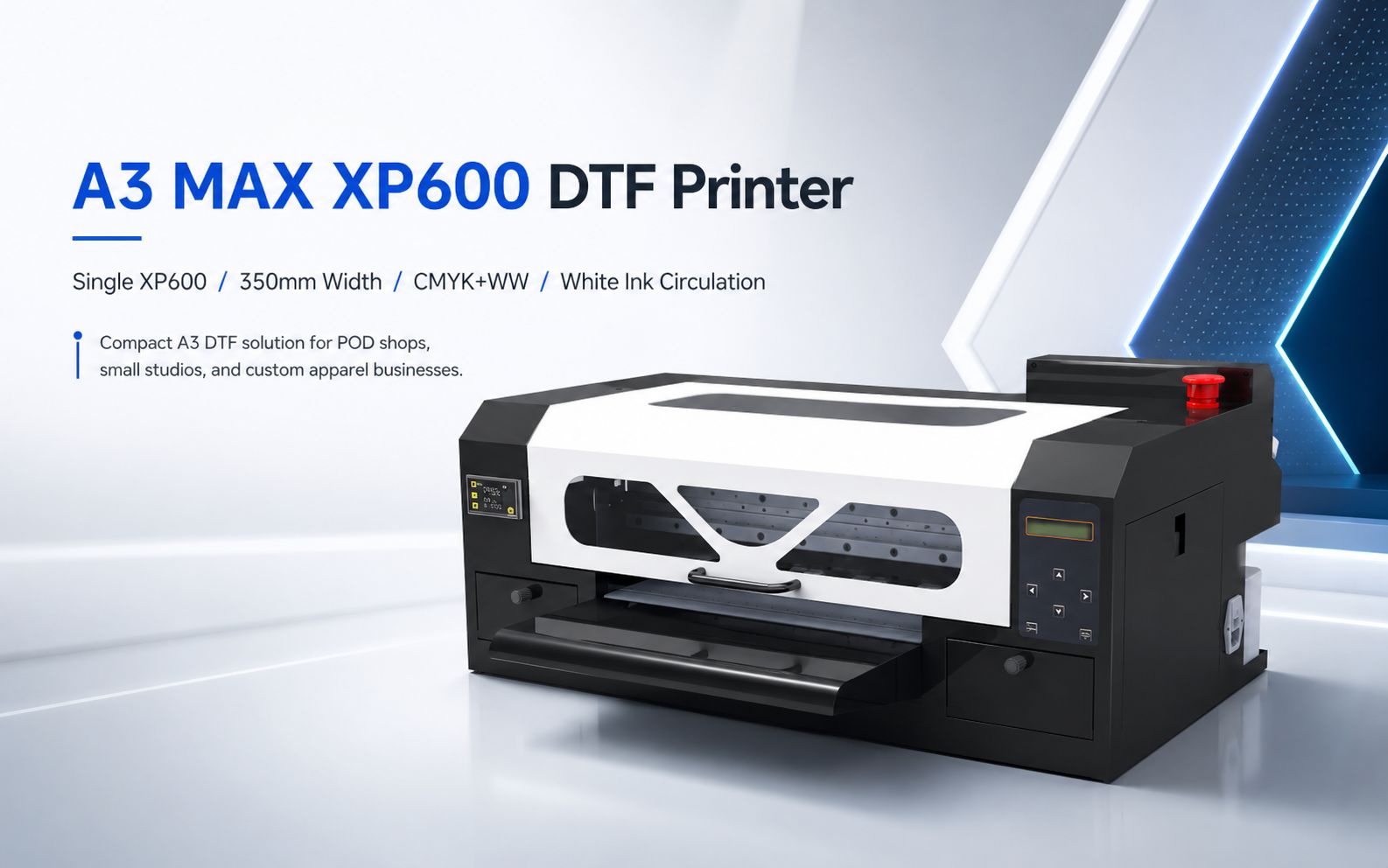 A3 MAX XP600 DTF Printer Single XP600 hero image